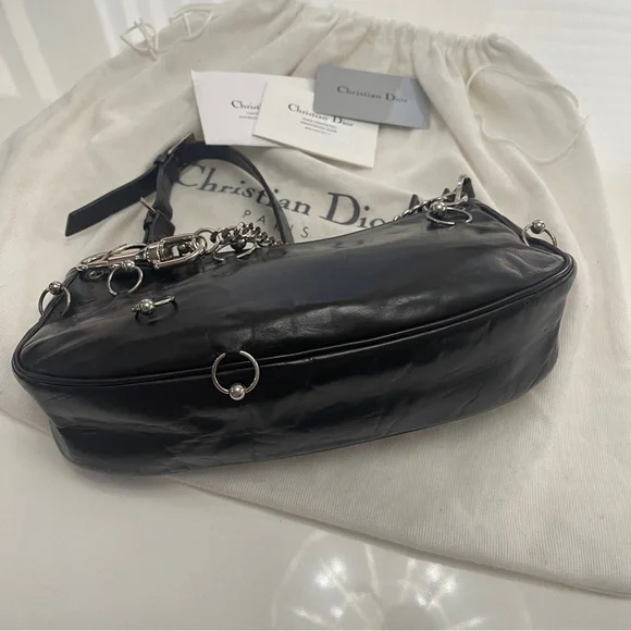 Dior Hardcore Piercing Pochette Bag John Galliano Rare Y2K - Picture 4 of 15
